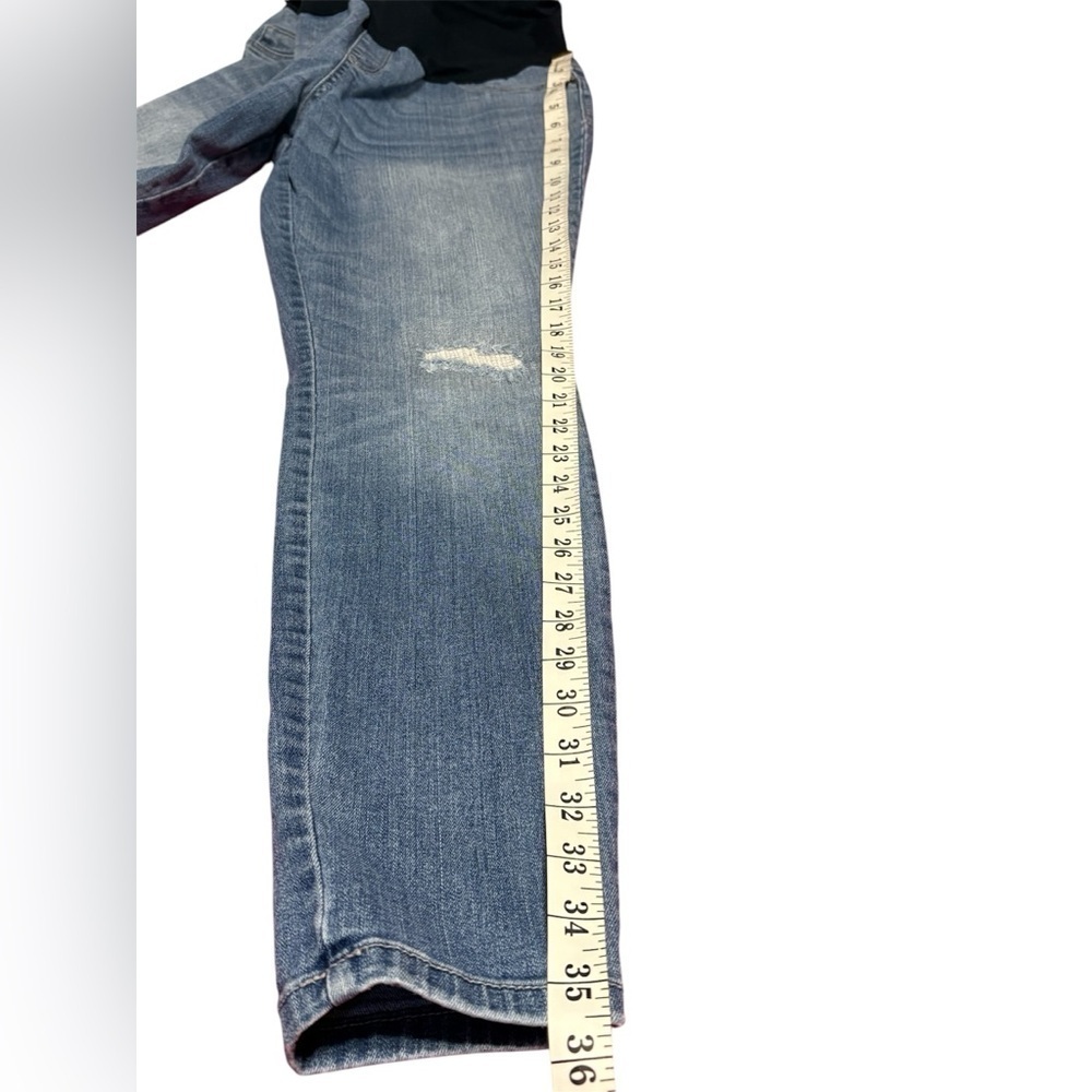 Liz Lange Maternity Women's Blue Jeans size S - Picture 5 of 6